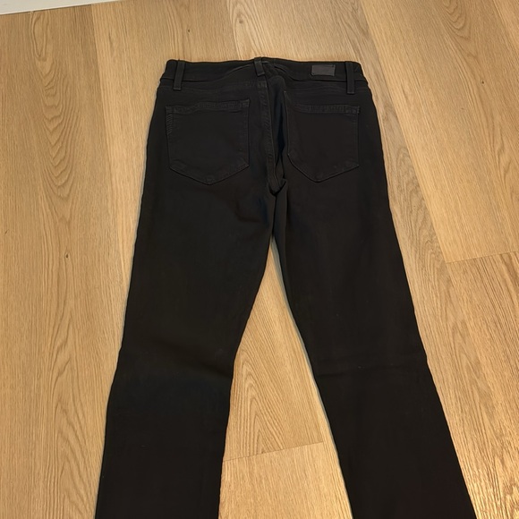 Distressed Black Paige Jeggings - size 25 - Picture 7 of 7